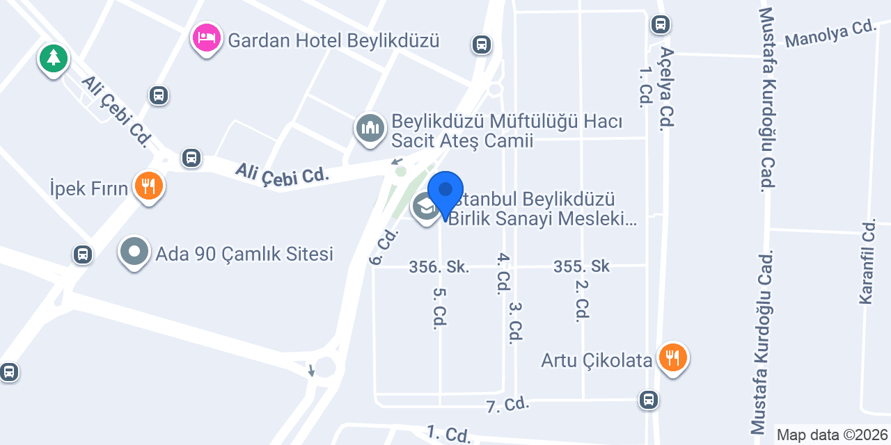 EuroGrau Alüminyum konumu