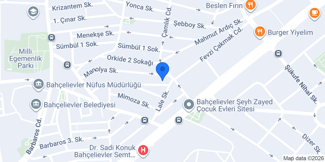 Chakra Güzellik konumu