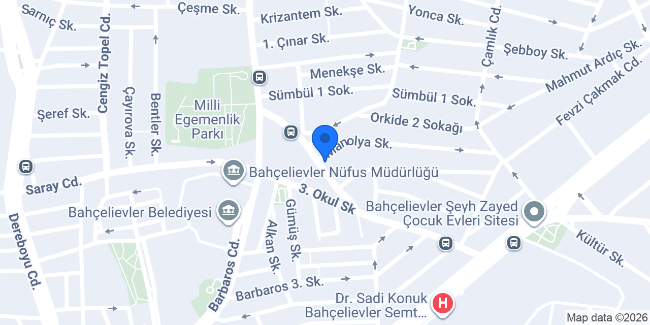 GARDEN ÇİÇEK EVİ konumu