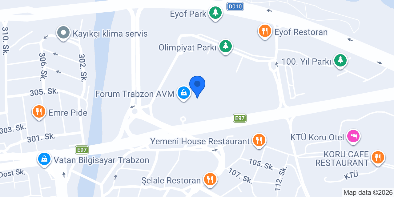 SEPHORA FORUM TRABZON konumu