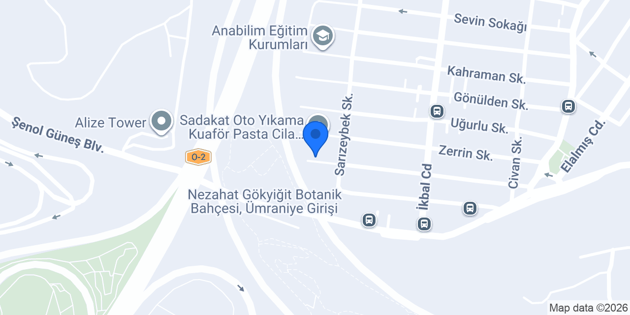 REGA Anaokulları konumu
