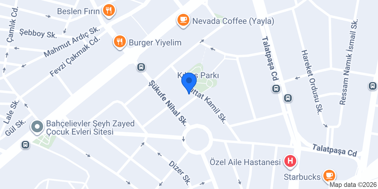 Kıbrıs Cafe konumu