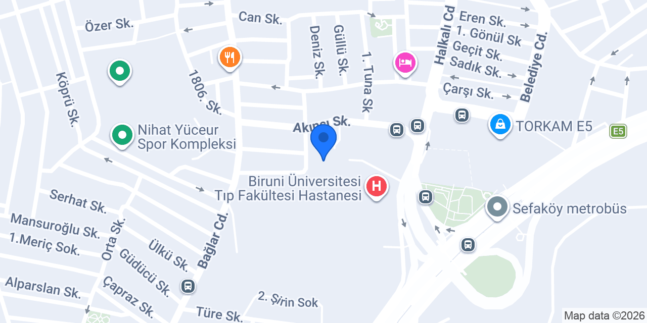 Öncü Optik konumu