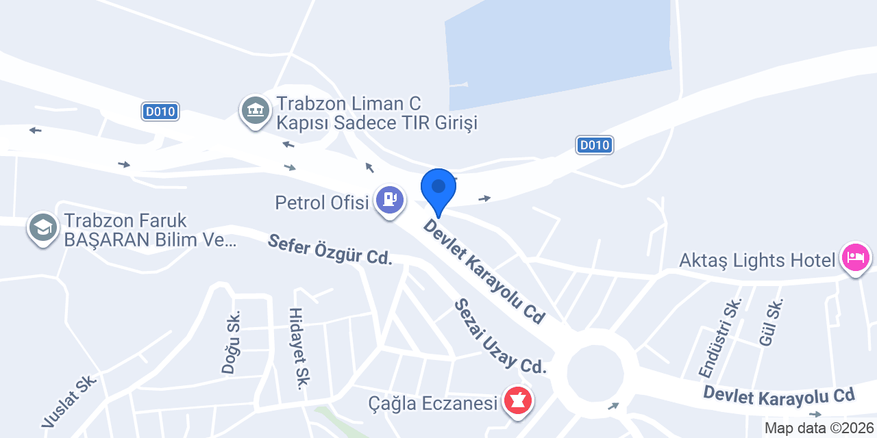 Sözenler Yapı Market konumu