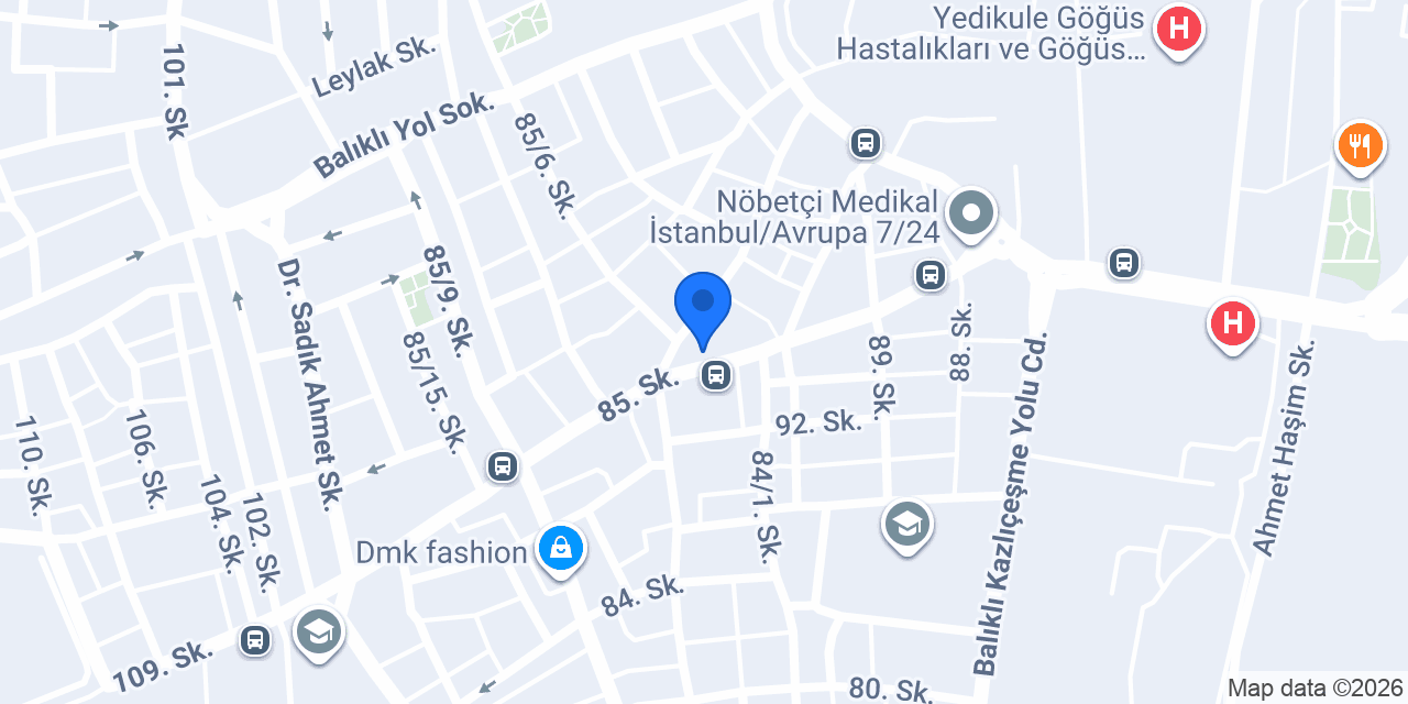 İncim Optik konumu