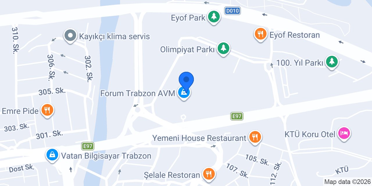 Levi's® Forum Trabzon konumu
