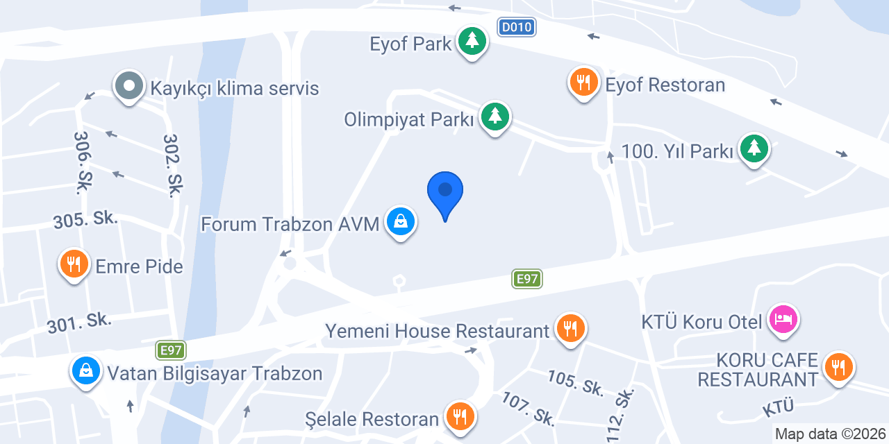 Crakers Pizza Forum konumu