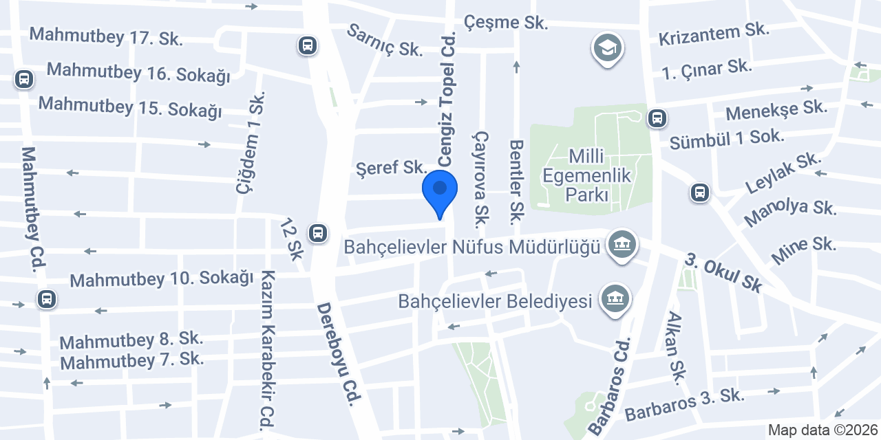 Öz Yılmaz Mobilya konumu