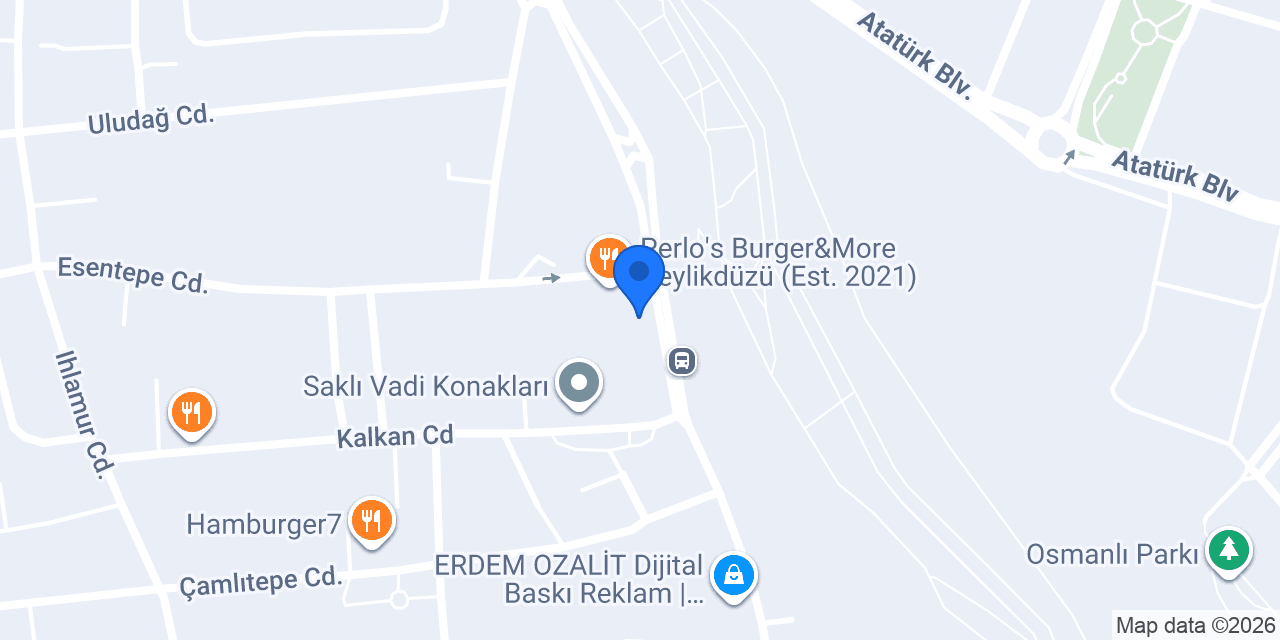 Çebi Kebap Beylikdüzü konumu