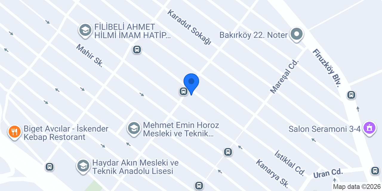 Pilavcı Recep Usta konumu