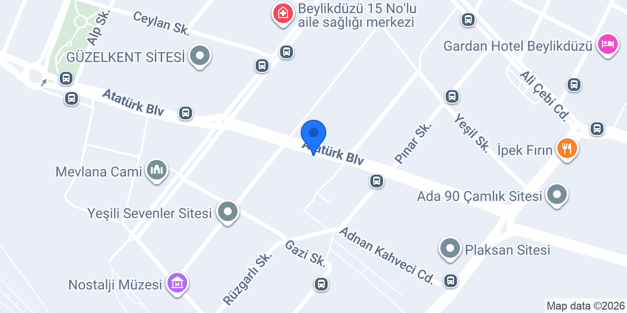 Diş Hekimi Ayşe Gür konumu