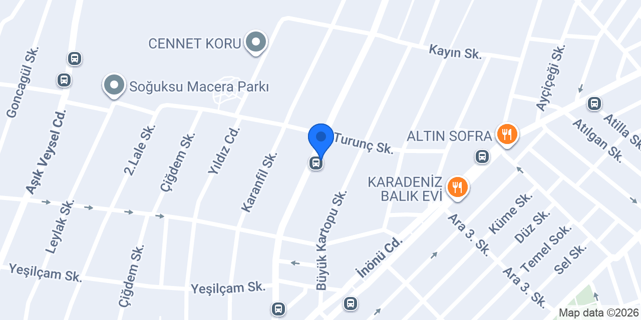 Pasaport Pizza Küçükçekmece konumu