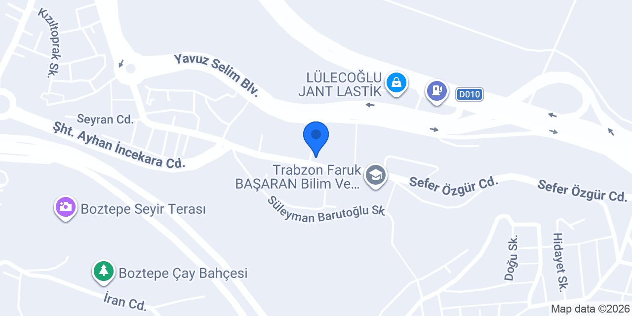 Atatürk Orta Okulu konumu