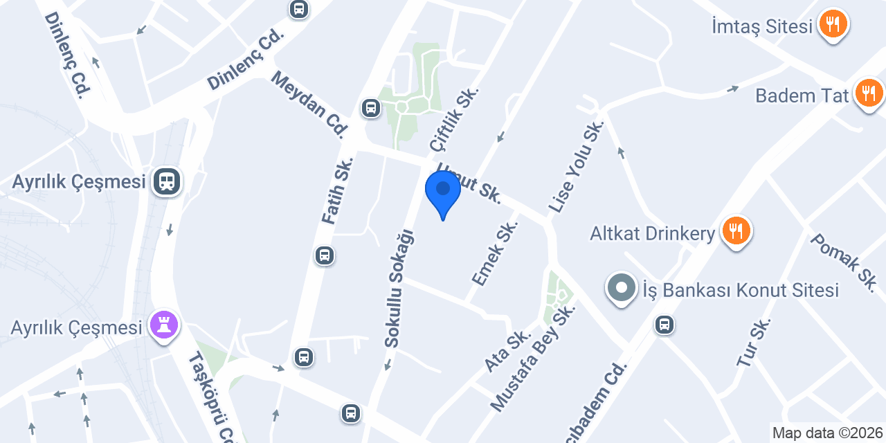 Subor Merkez Ofis konumu