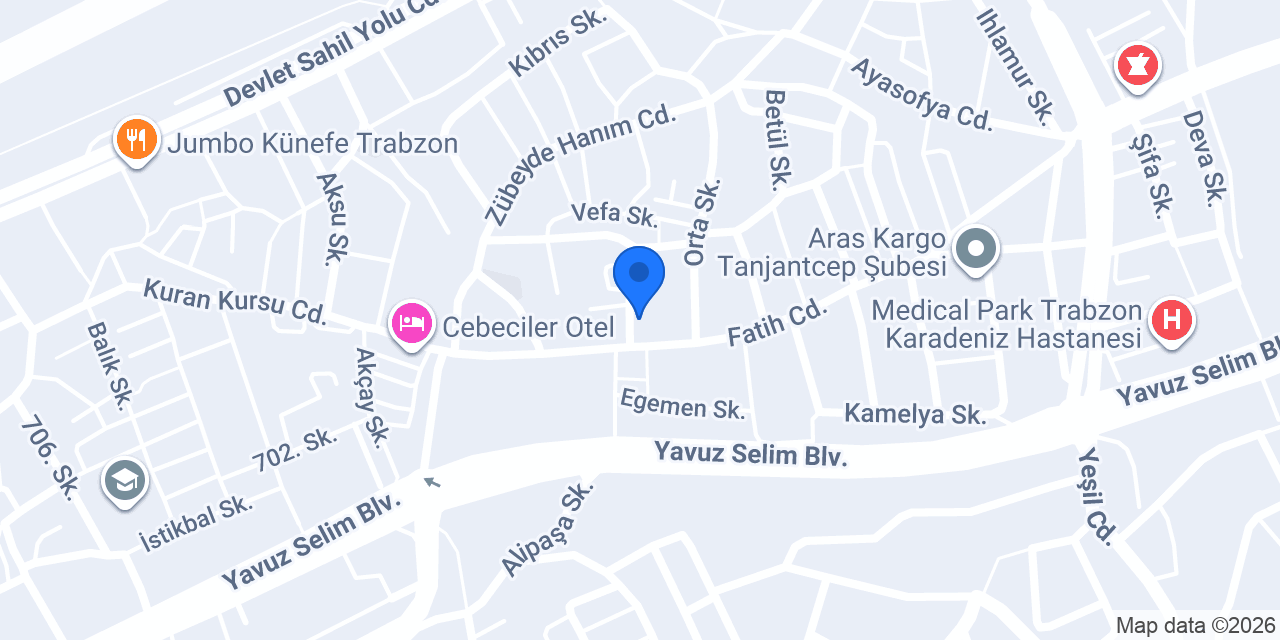 Bakkaloğlu Eczanesi konumu