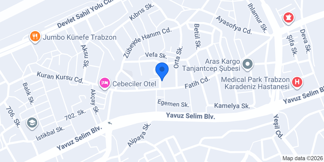 Diş Hekimi Melike BAKKALOĞLU KÖROĞLU konumu
