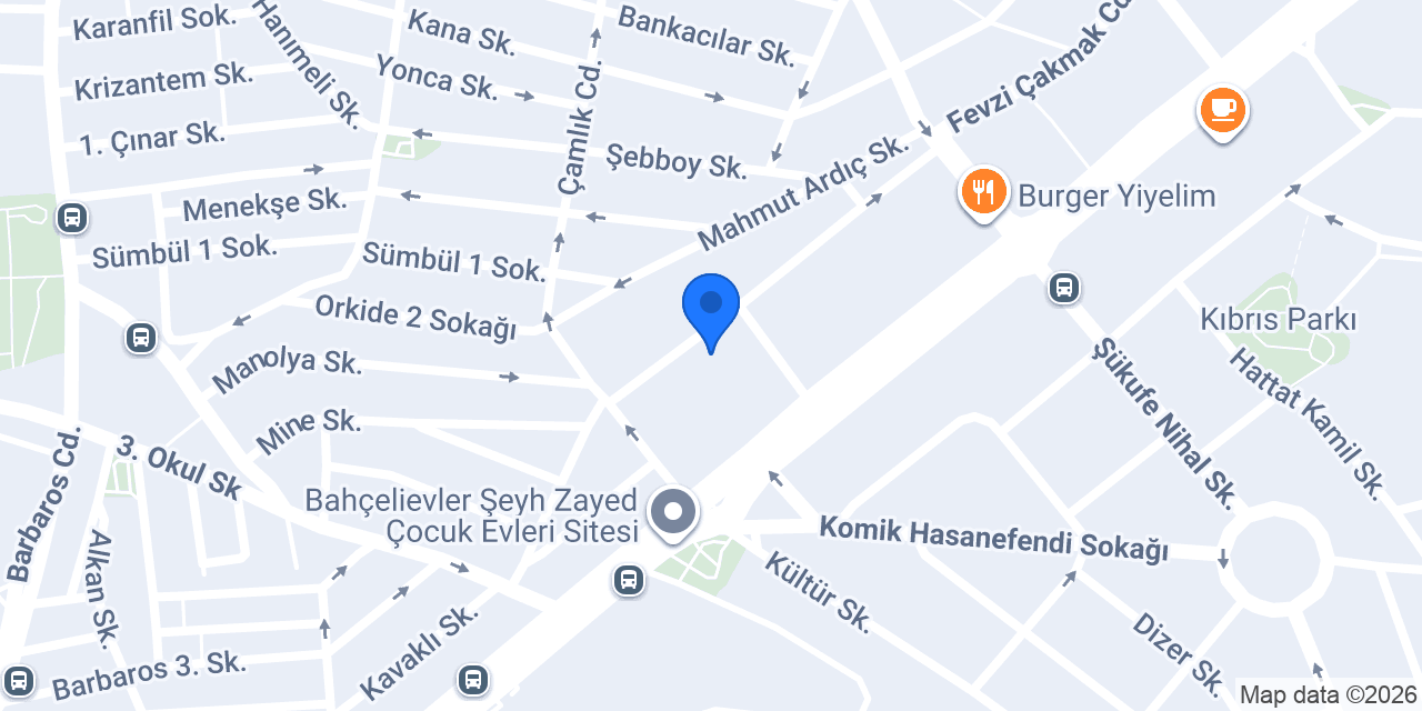 Gülbaba Emlak konumu