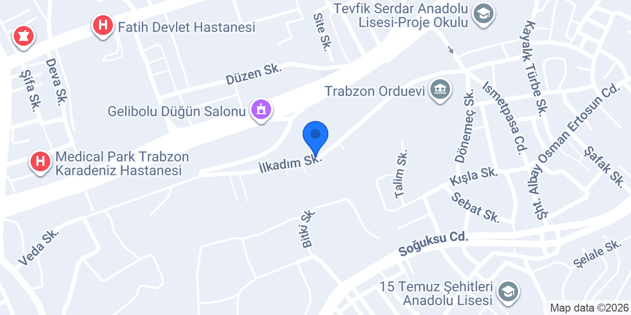 Uydu Anahtar konumu