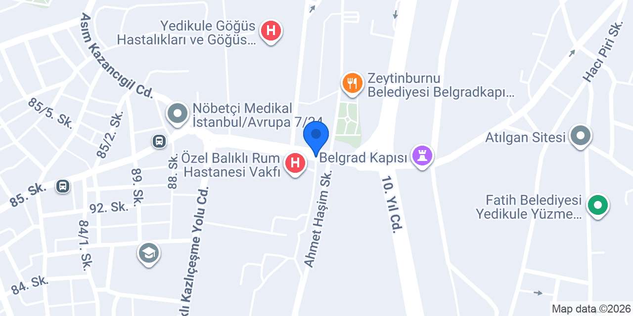 DR. RAGIP HAMDİ YAZGAN konumu