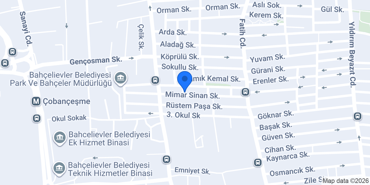 Bayrak İnşaat Yapı Market konumu