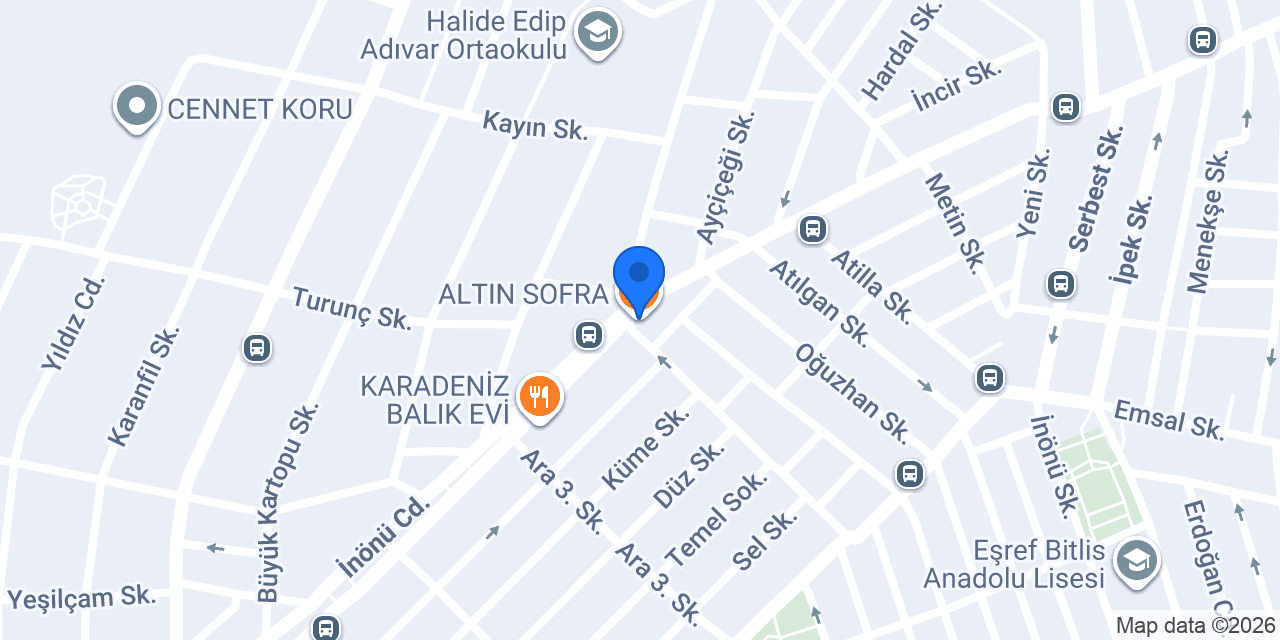 ALTIN SOFRA konumu