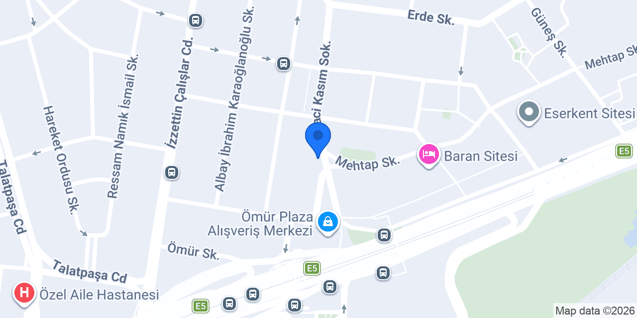 PSİKOLOG B GAMZE YAĞMUR BARAN konumu