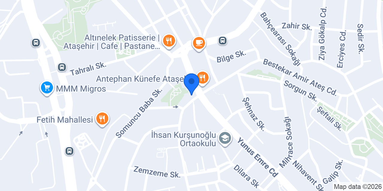 İnci Börek Cafe konumu