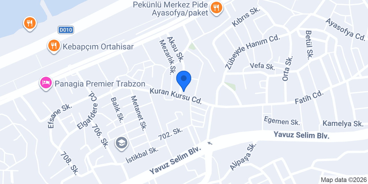 Yıldırım Mobilya konumu
