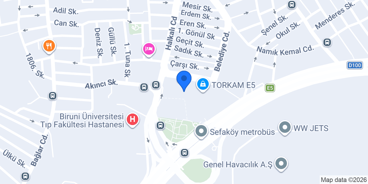 Mambocino Coffee Sefaköy konumu