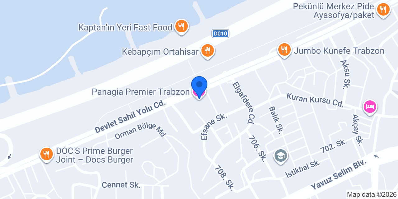 Kalyera Balık Restoran konumu