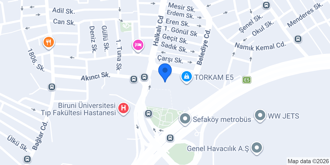 Bonavias Sefaköy konumu