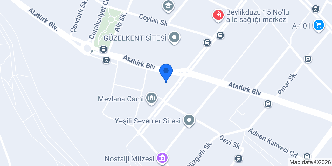 Şen park konumu