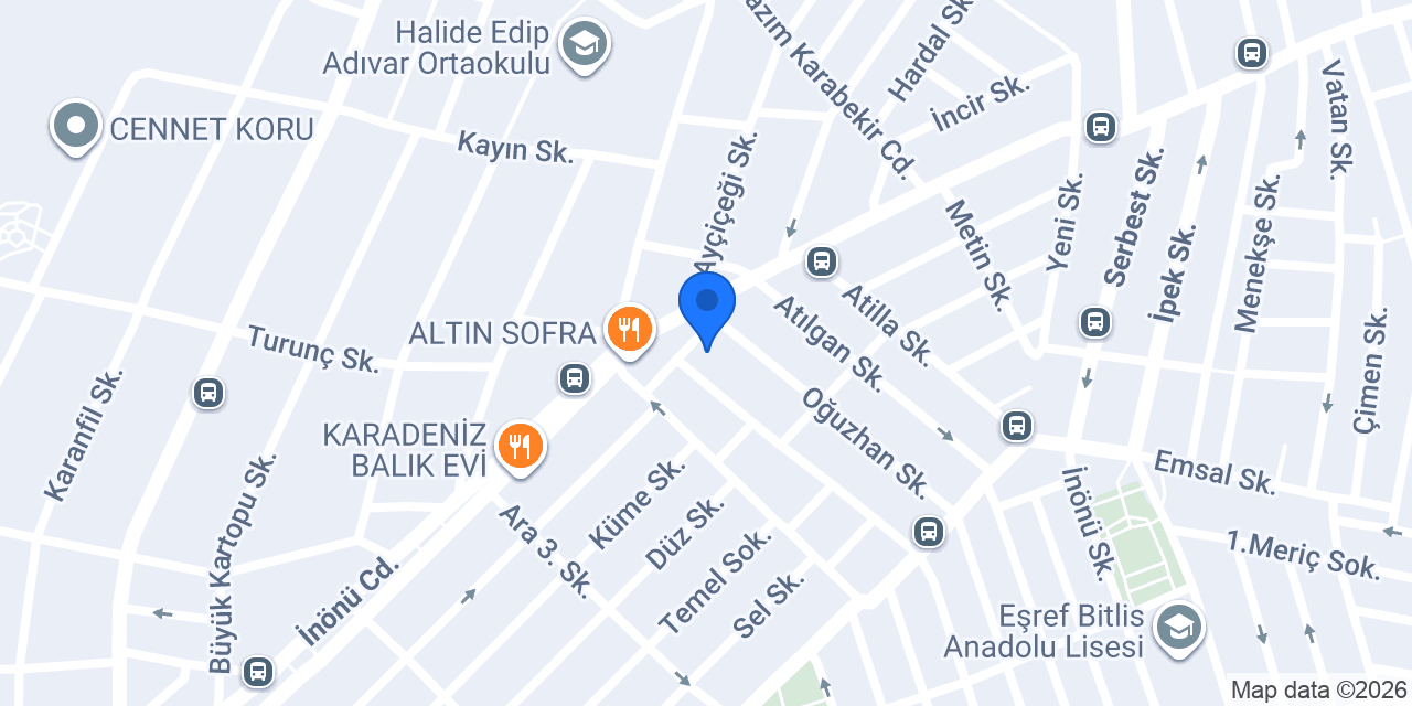 Evcil Hayvan Kuaförü konumu