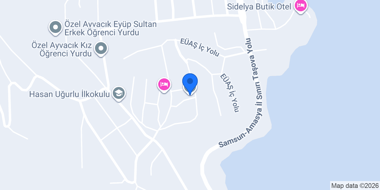 Ayvacık İmam Hatip Ortaokulu konumu
