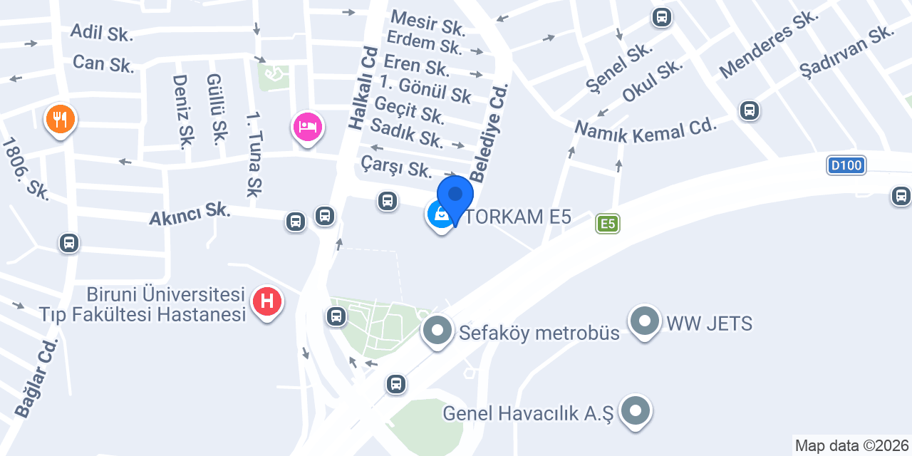 Dürümcü Esnaf konumu