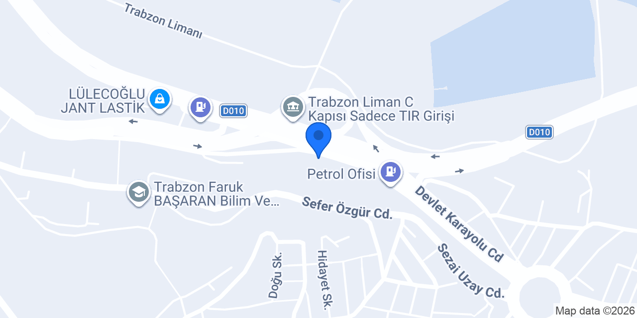 Horoz Palet konumu