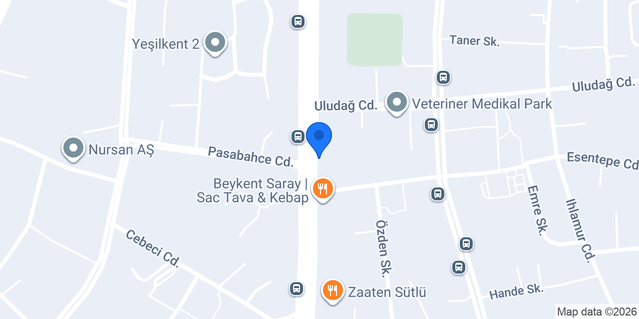 Pınar petshop konumu
