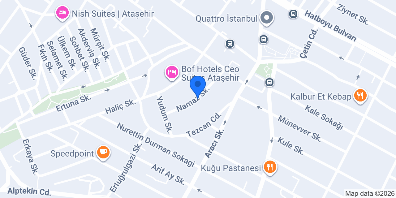 C&U Astroloji Danışmanlık konumu