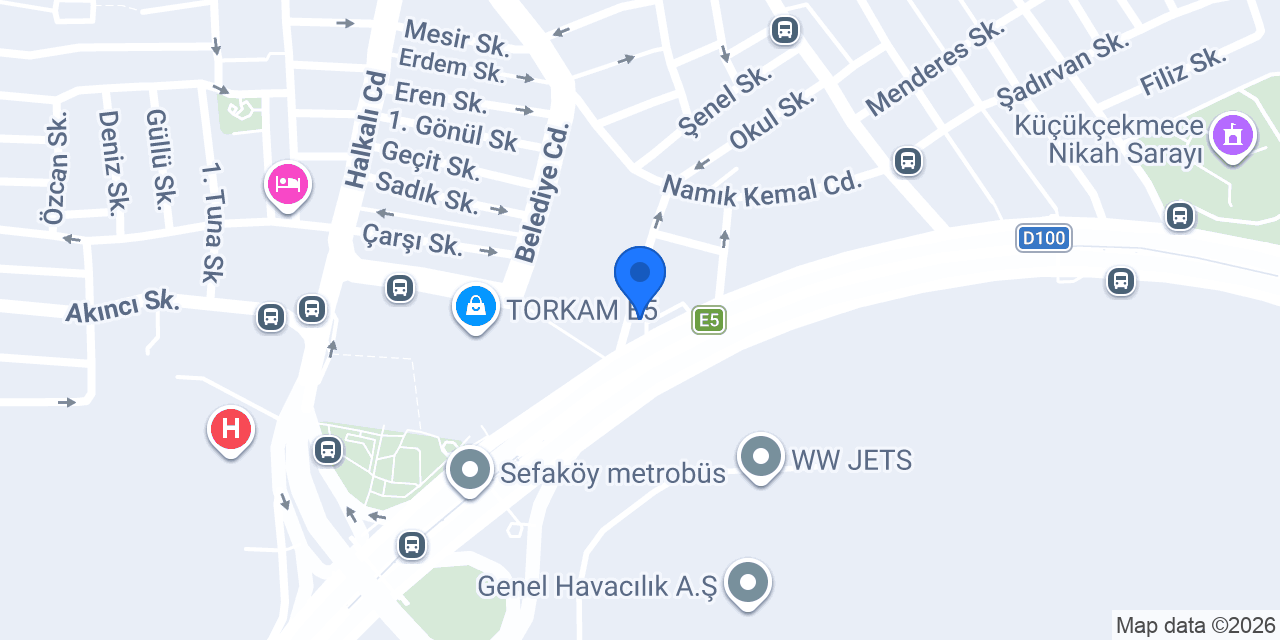 Ciğeristan Sefaköy konumu