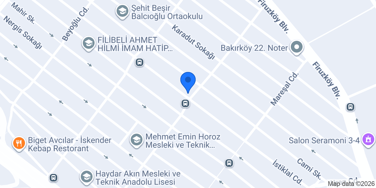 Bay Kuaför İsmail Ekrem konumu