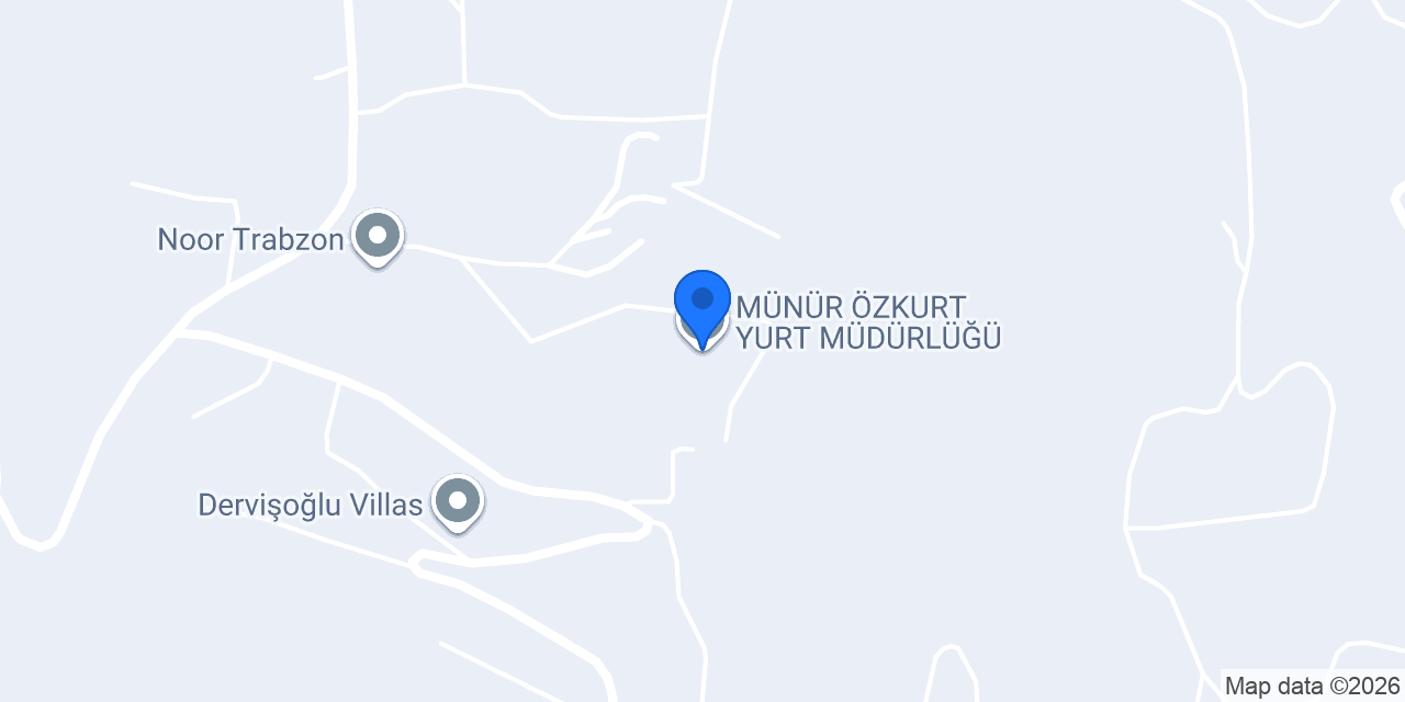 MÜNÜR ÖZKURT YURT MÜDÜRLÜĞÜ konumu