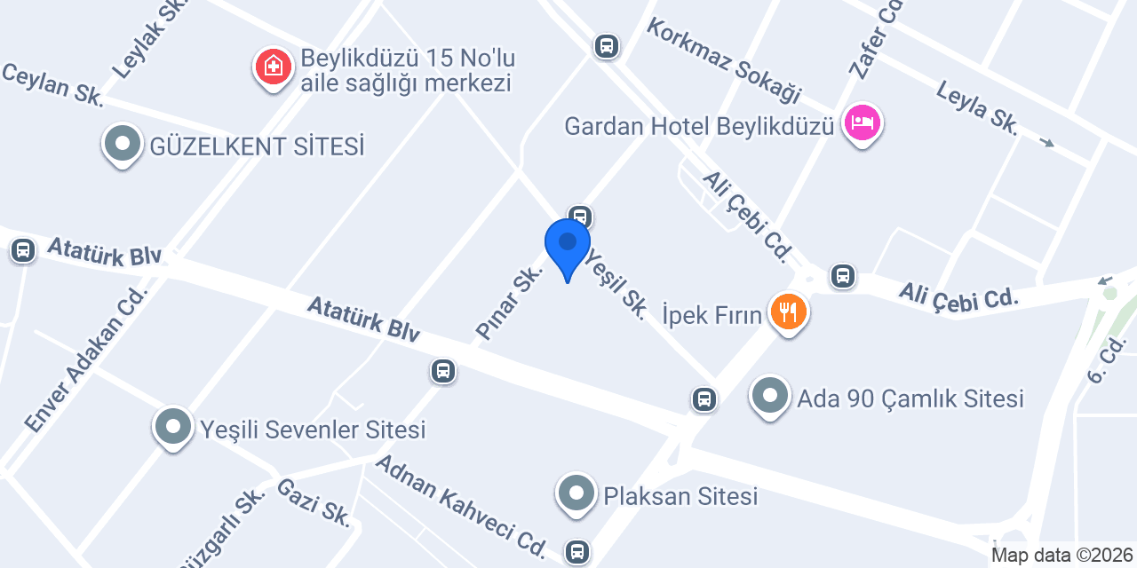Aslı Beaute Coiffure konumu