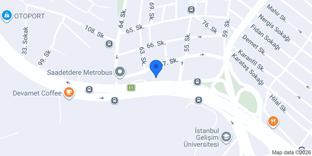 Avcılar Su Deposu - Karmod Kompozit konumu