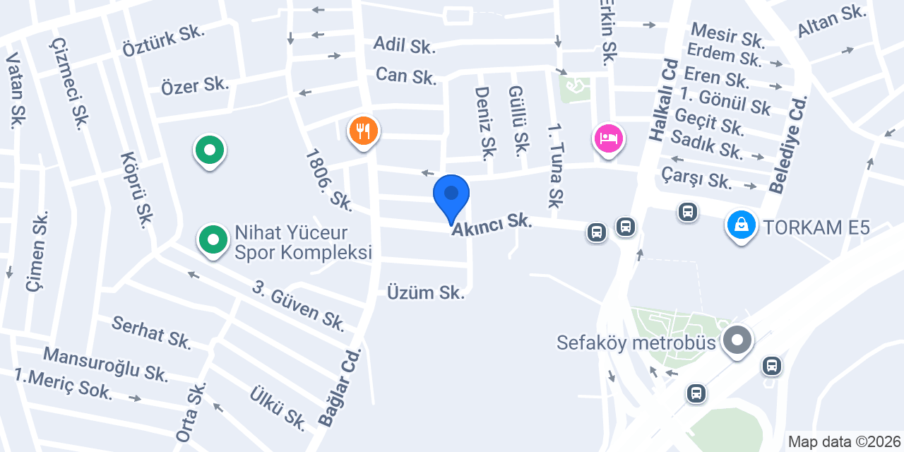 Mutlu Okul Kitabevi konumu