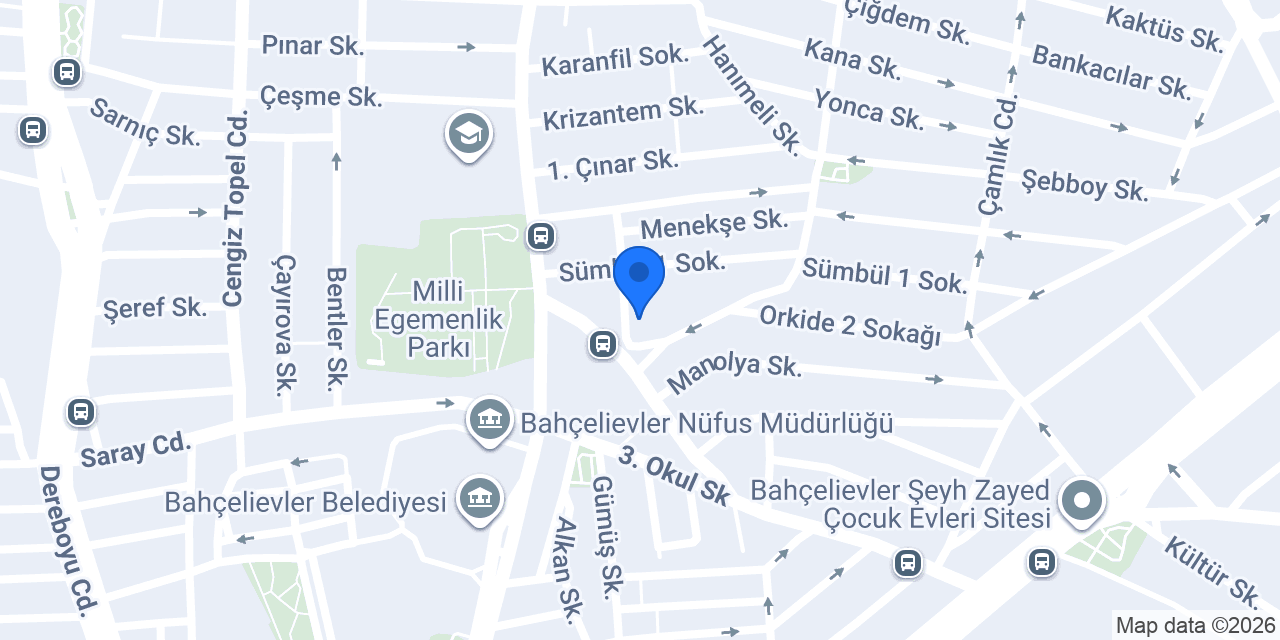 Artı Dekorasyon konumu