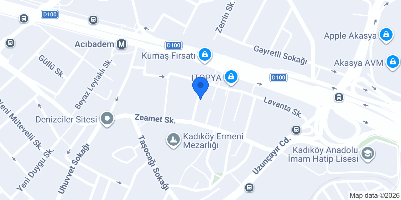 Panda Kitchen Kadıköy konumu