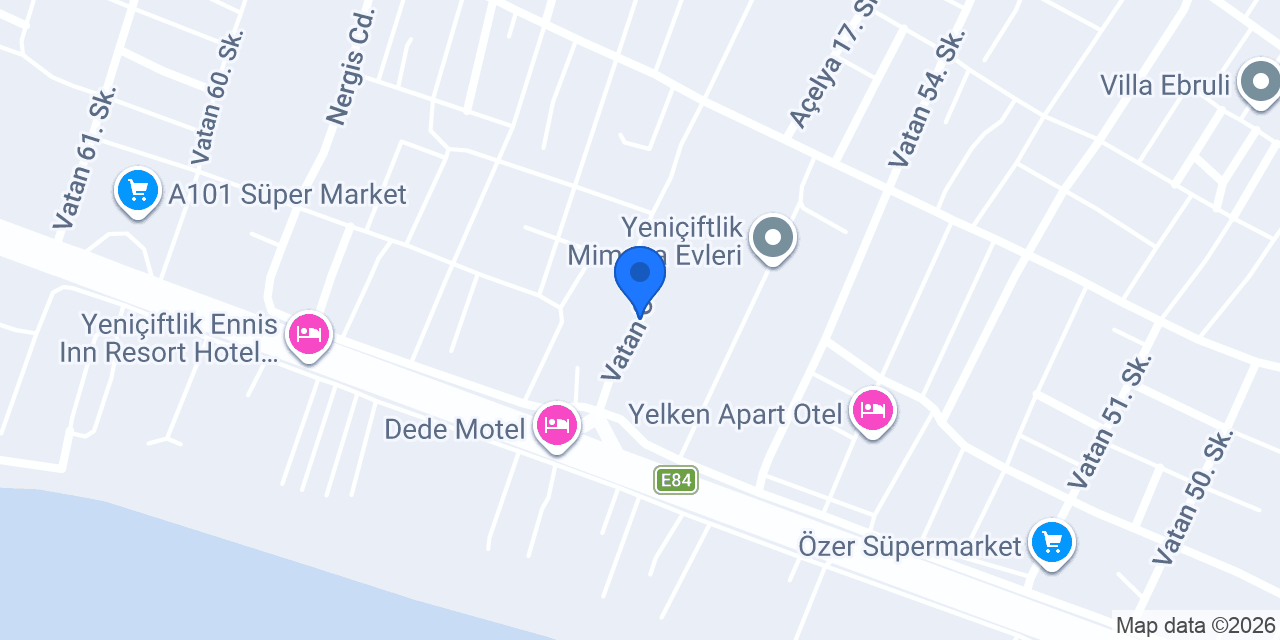 Çiko Cafe konumu