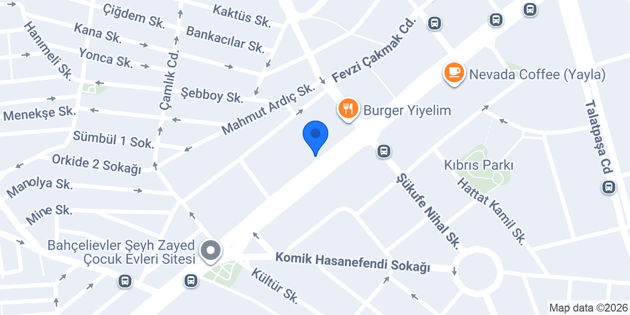 DNZ Mobilya konumu