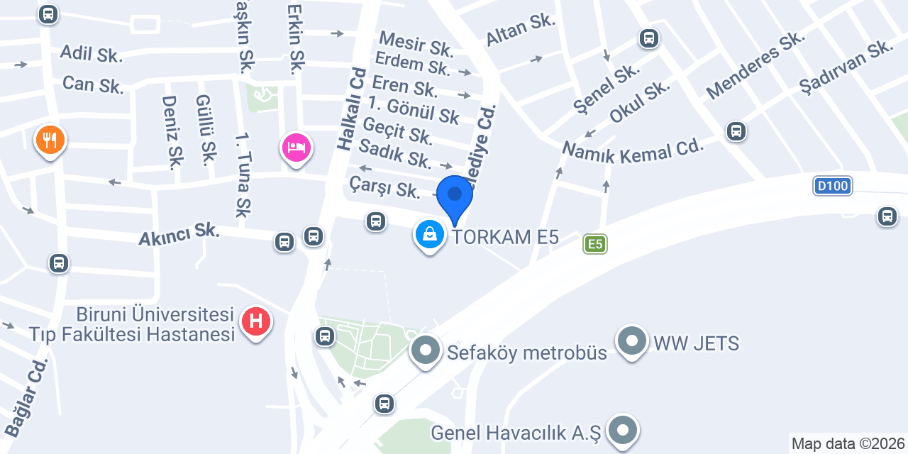 Feyz Bayan Kuaförü konumu