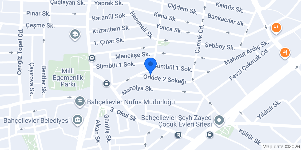 AKKUŞ MUHASEBE konumu